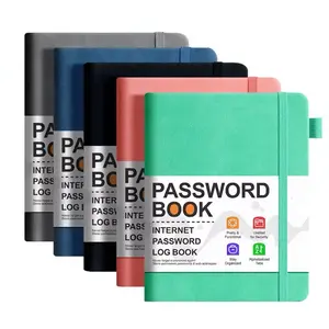 Password Book, Compact Password Organizer for Secure Digital Account Information Storage