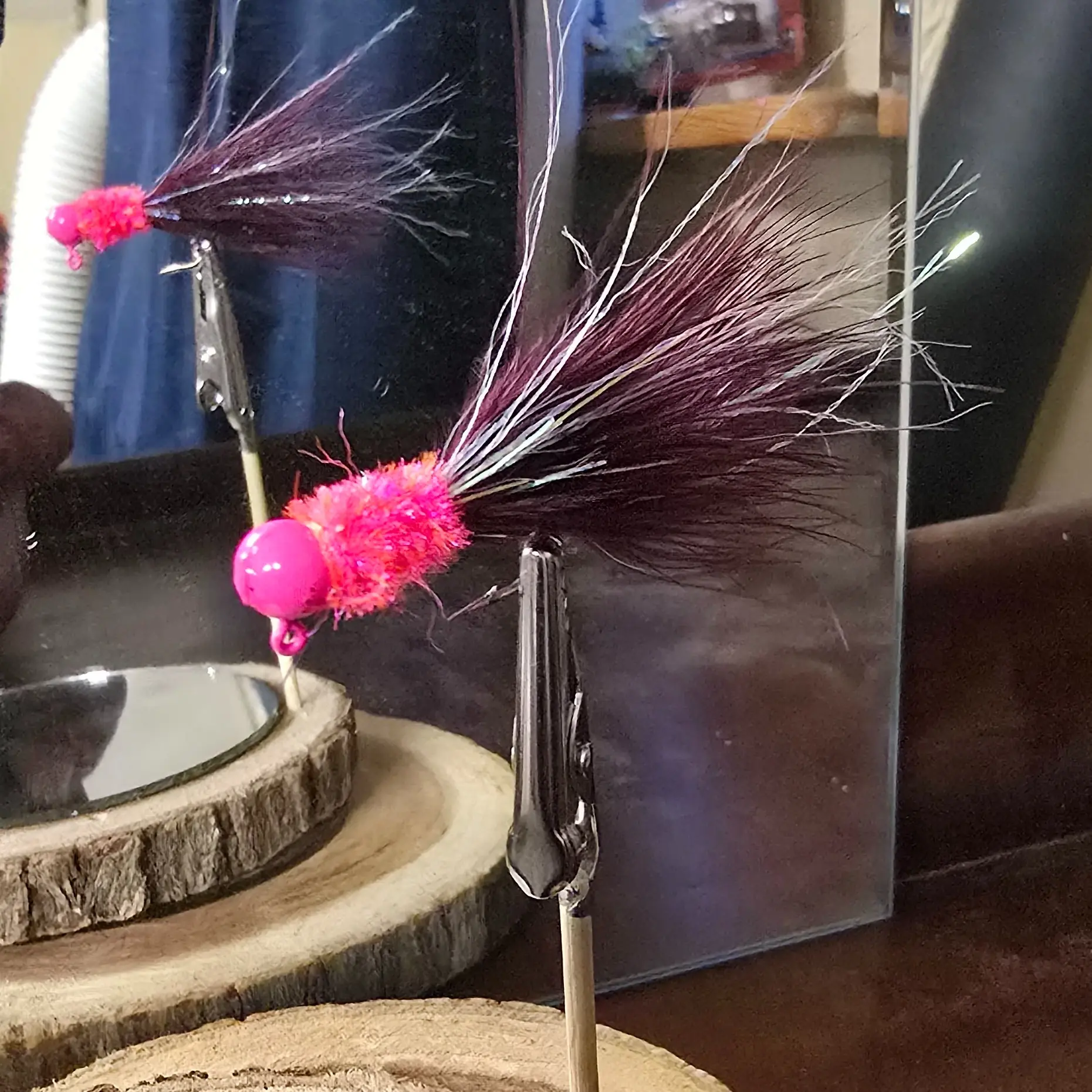 Pink Lady Fish Getter Casting Jigs, Pink Artificial Lures for Perch & Steelhead Fishing, Outdoor Sports Equipment, Perch Fishing, Artificial Lure Jigs, Fishing Lure Jigs