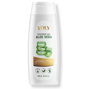 Yoly Aloe Vera Body Wash – Soothing & Refreshing Cleanse, 25.3 fl oz