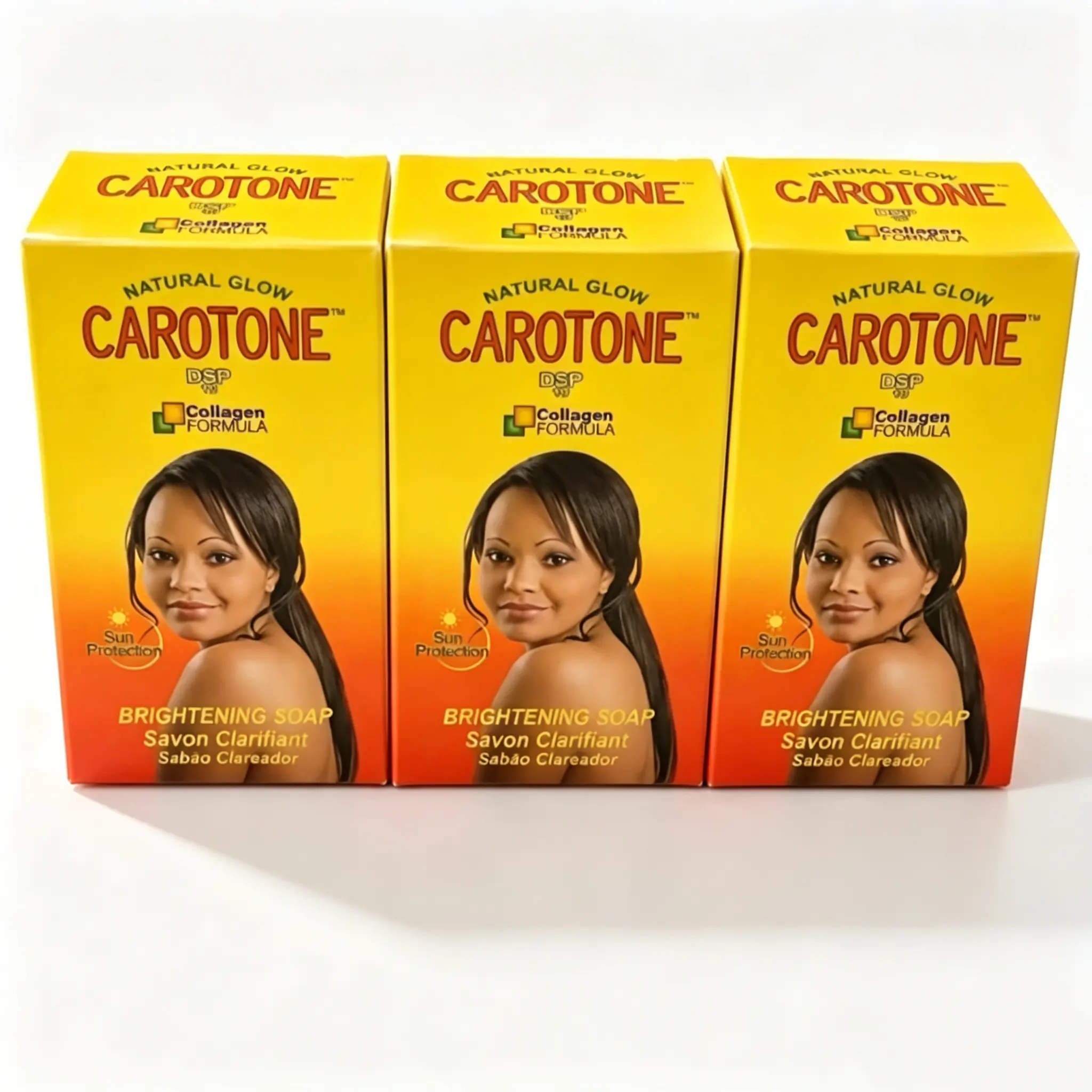 Brightening Bar Soap, Collagen Formula, Face & Body Daily Cleansing | Carotone