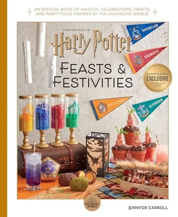 USED-Harry Potter: Feasts & Festivities: An Official Book of Magical Celebrations, Crafts, and Party Food Inspired by the Wizarding World by Carroll, Jennifer (Hardcover)