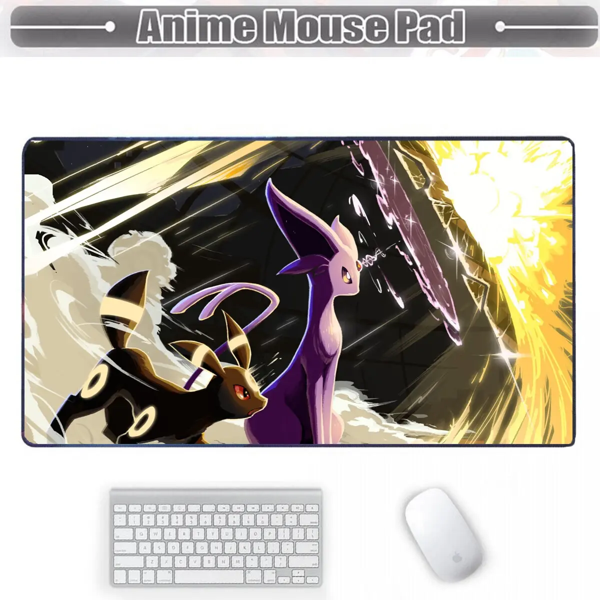 Board Card Game Espeonn Umbreon Mouse Pad PTCG CCG MTG Play Mat