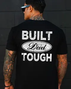 Built Dad Tough T-Shirt, Funny Dad Pride Shirt, Blue Collar Dad Graphic Tee, Tough Father Humor Shirt, Fathers Day Gift, Dad Sweatshirt, Dad Hoodie
