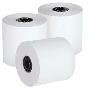 Thermal Cash Register/POS Rolls, 3 1/8" x 90', Phenol-Free, 72 Rolls/Carton (336418)