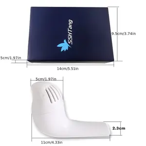 Bird-shaped breathing trainer, a home lung capacity and strength training set to increase lung capacity, lightweight and portable blowing resistance trainer with mouthpiece, deep breathing and abdominal breathing, suitable for yoga.