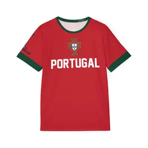 Portugal Football Jersey | Custom Name Number Soccer Shirt