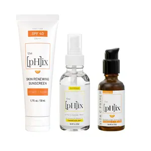 Summer Glow Up Essentials Bundle Hydrating, SPF Protection, Brightening Vita C Primer