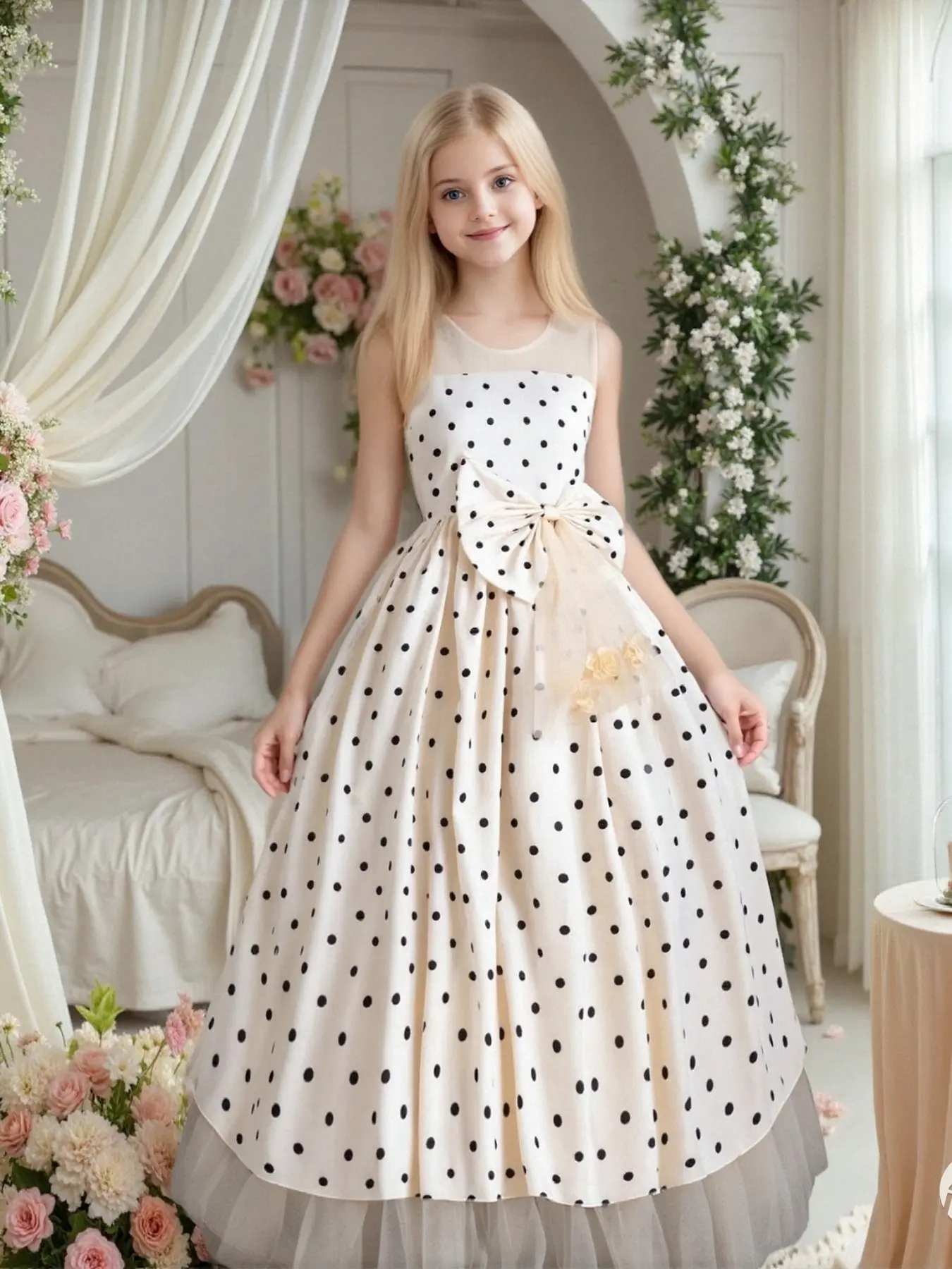 unique formal dress Long Beaded Corset Prom Dress: Andrea & Leo A1470 Sage / 2