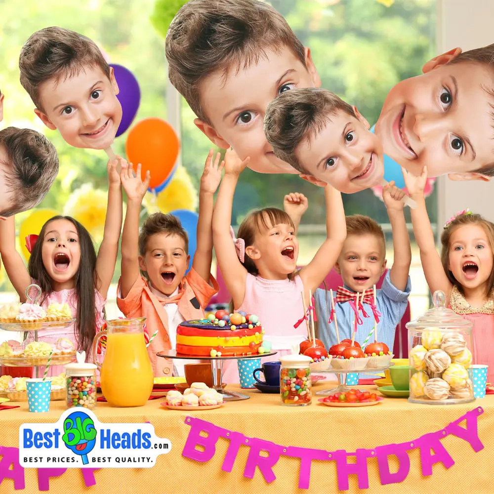 Best BIG Heads™ Birthday Party Huge Cutouts™