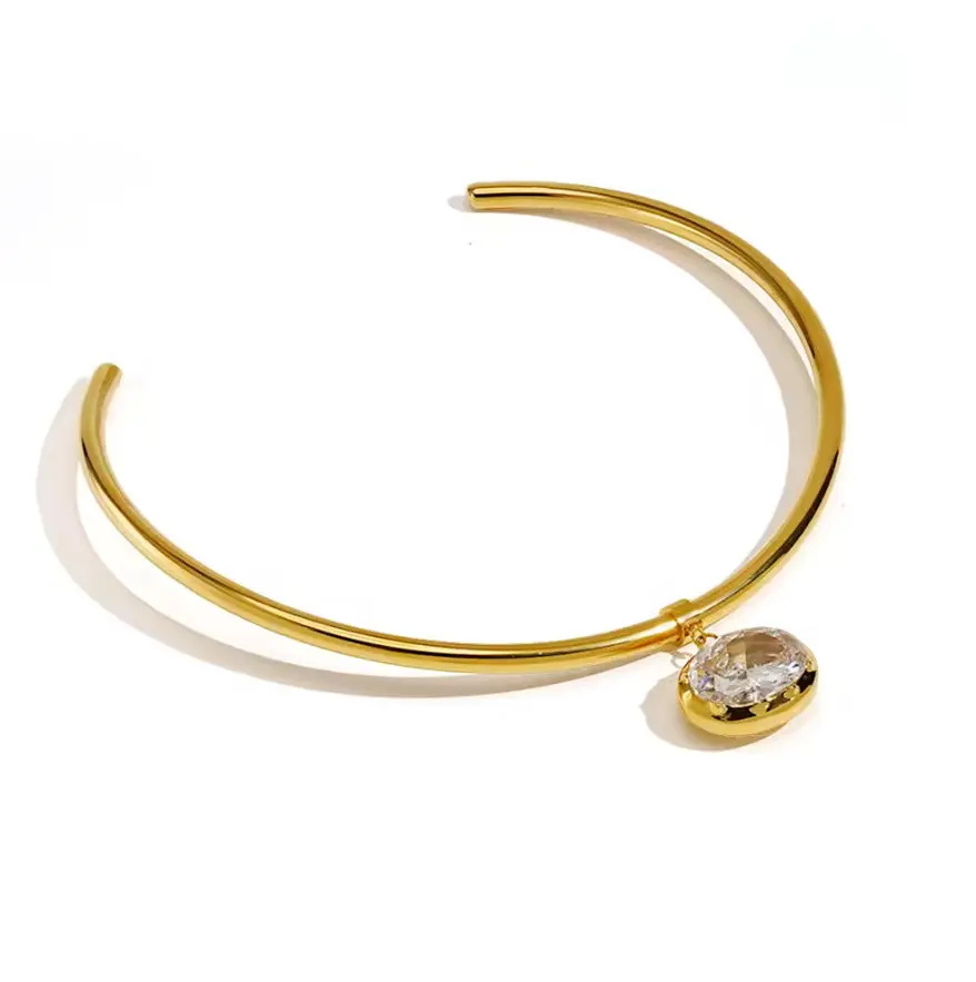 Valentina Necklace - 18k Gold Plated Stainless Steel