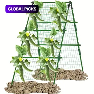 Cucumber Growing Frame, 1 Set Plant Climbing Support, Plant Support for Cucumber, Climbing Plant, Vegetable and Flower, Garden Planting Frame, Climbing Planting Stand