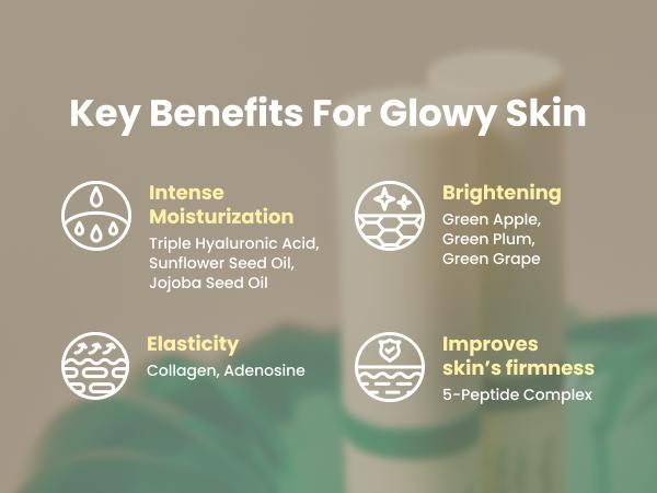 AXIS-Y Vegan Collagen Eye Serum - Korean Skin Care with Triple Hyaluronic Acid & Peptide Collagen Serum for Improving Skin Elasticity, Reduce Fine Lines & Dark Circles - (0.33 fl oz | 10ml)