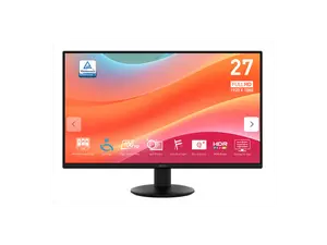 MSI PRO MP272LE 27-inch IPS 1920 x 1080 (FHD) Computer Office Monitor, 100Hz, Adaptive Sync, HDMI, DisplayPort,  Tilt, 4-side slim bezel 1ms, Black