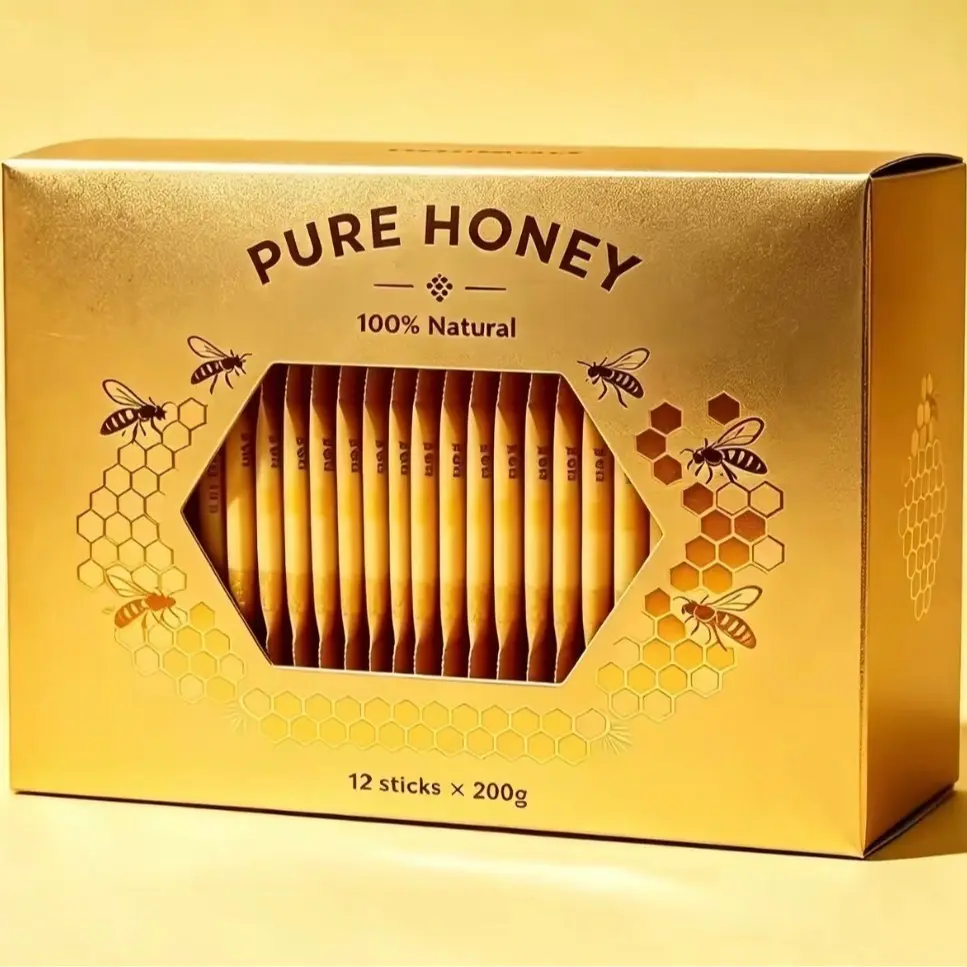 12 Pack Organic Honey Spoons For Daily Use