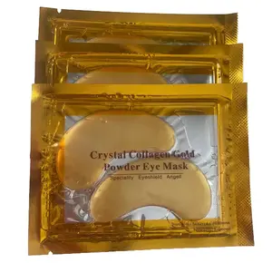 3 Pack Crystal Collagen Gold Powder Eye Mask Radiant Relaxing Skin Care Nourishing