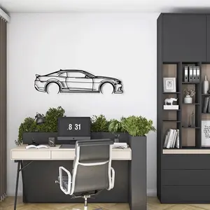 2015 Chevy Camaro Z28 Wall Art Handmade Car Decor Laser-Carved Wood Sign Personalized Garage Gift 3D Decor for Car Enthusiasts