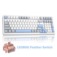 White gray blue-Silent switch