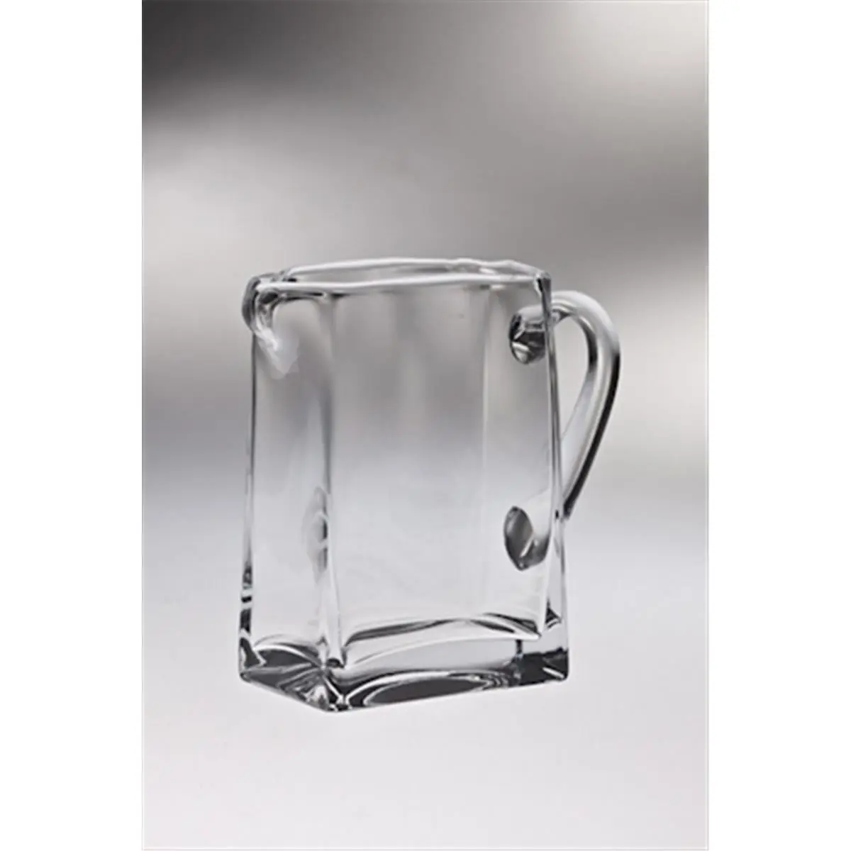 212 MAIN 32 oz Mouth-Blown European Rectangular Glass Pitcher - Dishwasher Safe Classic Kitchen Drinkware for Beverage Serving, Perfect Gift for Any Occasions