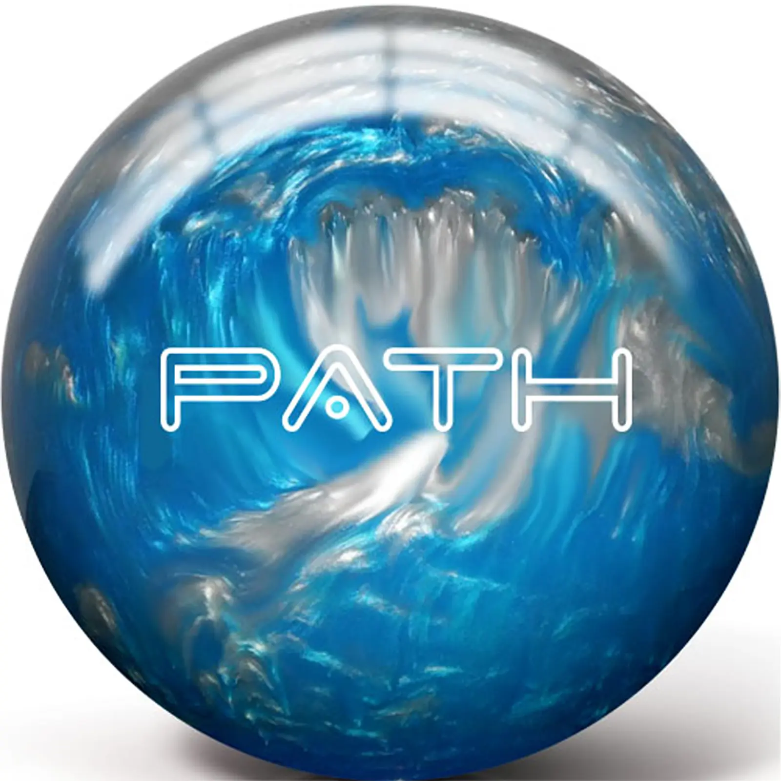 Pyramid Path Bowling Ball (Aqua/Silver)