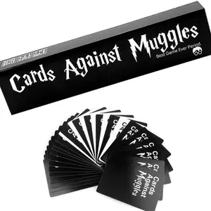 Cards against humanity Cards Against Muggles - Harry Potter Edition Game with Hundreds of Cards for Fans Perfect Gift Fun