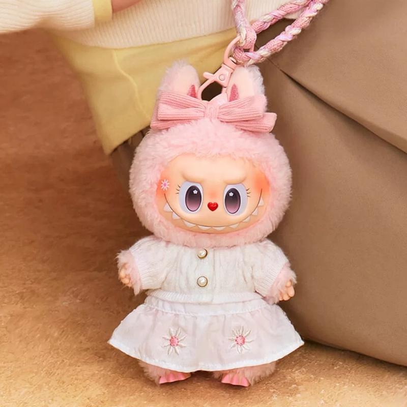 Pop Mart Labubu The Monsters Mokoko Fall into Sweaters Series Vinyl Plush Pendant
