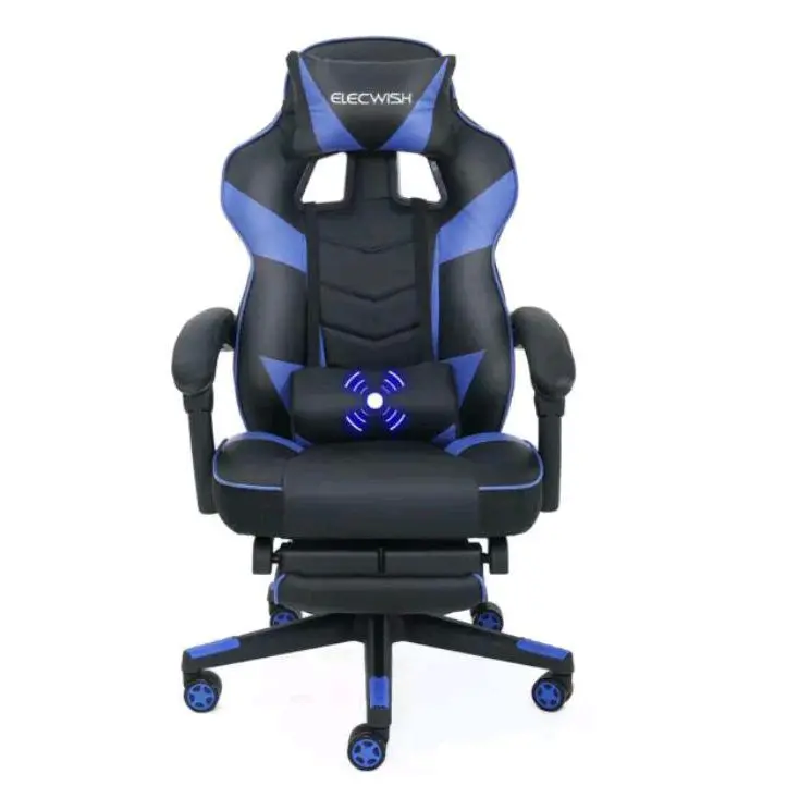 ELECWISH Gaming Chair Massage Swivel Office Chair Computer Seat wi...