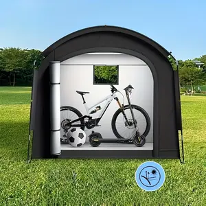 New large outdoor large space storage tent, portable outdoor bike storage tent