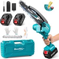 Blue-2x 4.0Ah Batteries(No Grip)