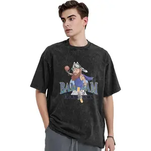 Action Bronson Vintage T Shirt Men's Fashion Sports Tee Summer Round Neck Short Sleeves Tops