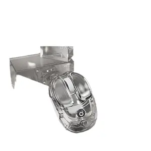 Little Potato Wireless Bluetooth Mouse Transparent Pink Girls Cute High-Looking Silent Office Charging