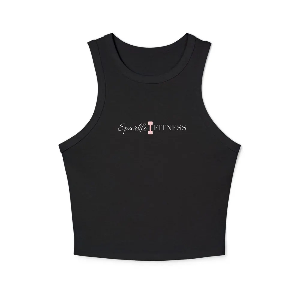 Reformer Ribbed Tank Black