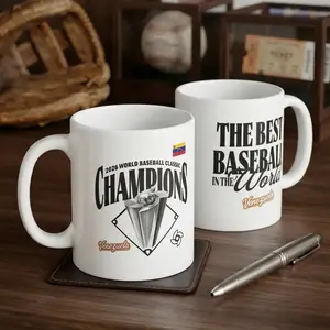 [Made in US] Team Venezuela Baseball Champion 2026 Mug, Gift for Fans, Coffee Mug 11oz 15oz Tea Cup, Gift for Coffee Lovers