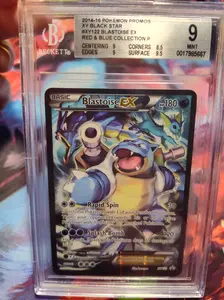 Blastoise EX #XY122 -BECKETT 9 (POP 23) Graded Slab