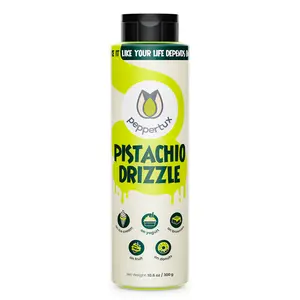Peppertux Pistachio Drizzle - The Perfect Sauce for Your Desserts!