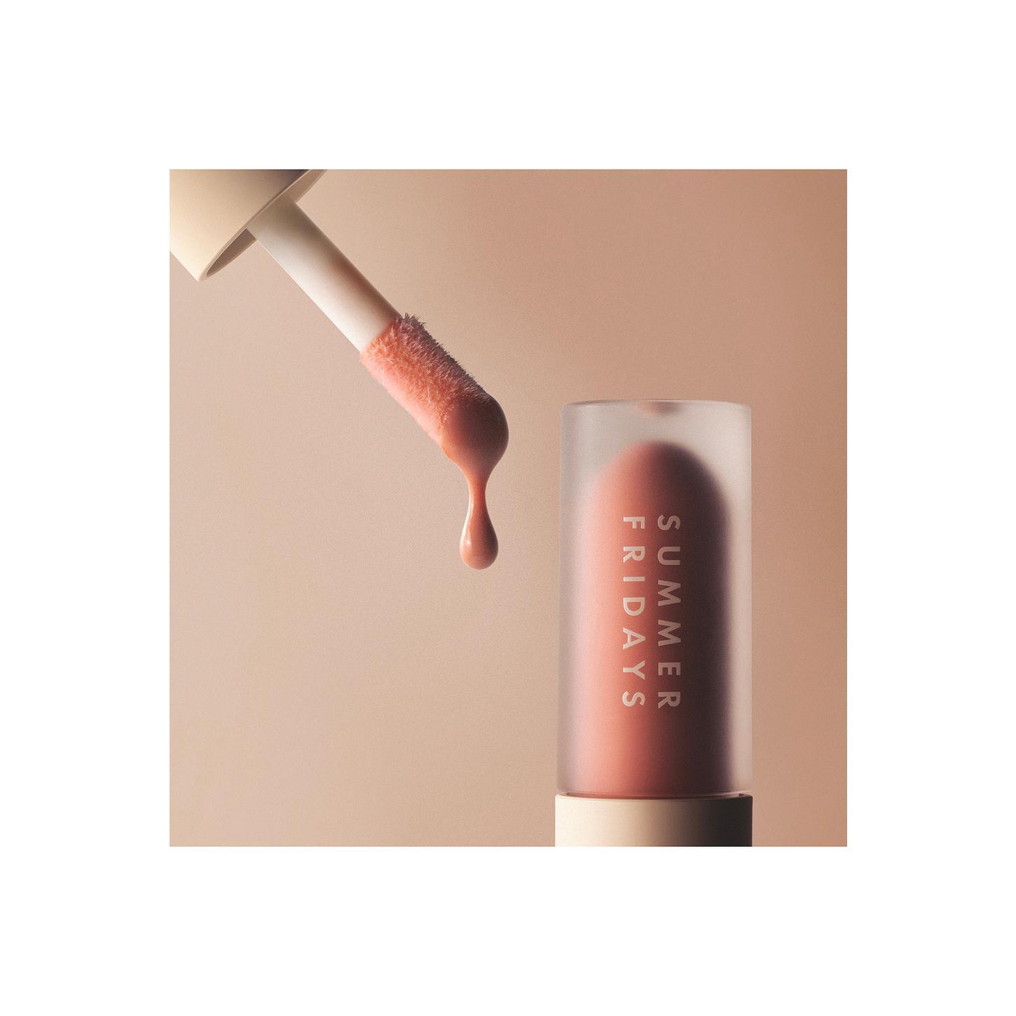 Summer Fridays Dream Lip Oil in Bare Sand