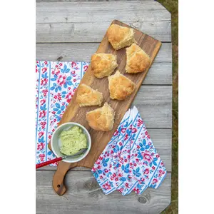 Let's Entertain Long Acacia Wood Charcuterie Board — 23" x 7"