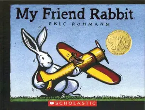 USED Book - My Friend Rabbit by Eric Rohmann (Paperback) - english