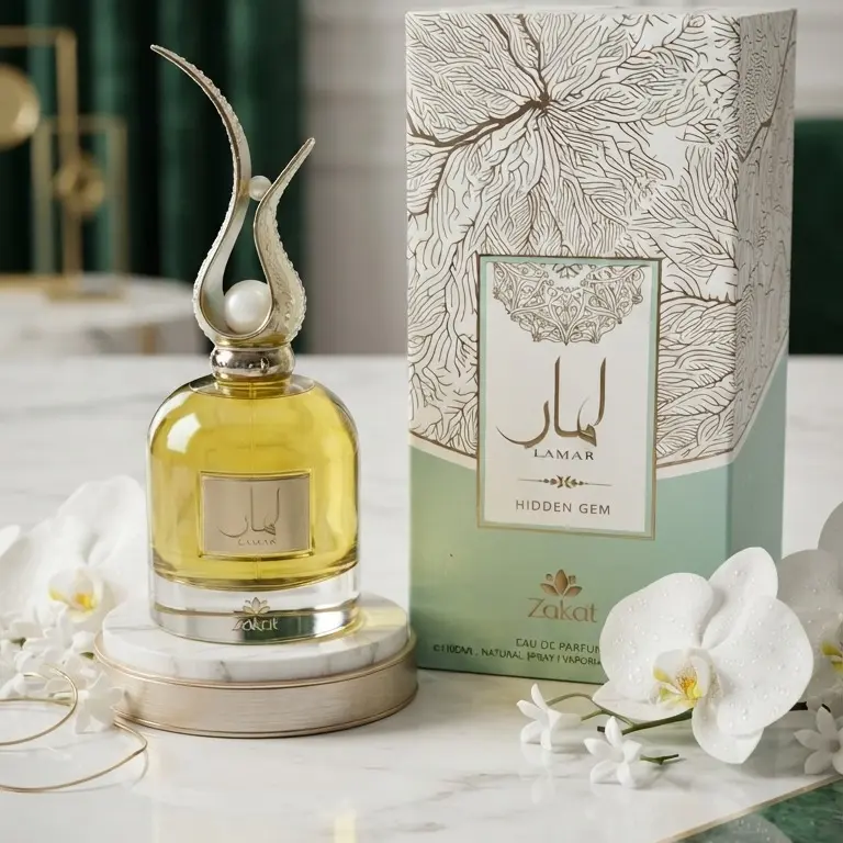 Zakat Lamar Hidden Gem Eau de Parfum for Women 100ml | Long Lasting Floral Green Fragrance