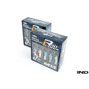 Project Kics Iconix R40 Racing Lug Nut Set - M14x1.25 Open End