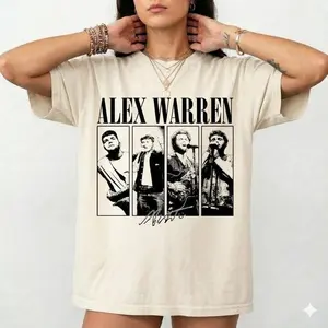 Comfort Colors Alex Warren Music Tour 2026 Inspired Shirt, Retro 90s Alex Warren Tour Concert Vintage Shirt Alex Warren Merch 2026