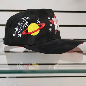 H ROCKET STARS NO SUEDE WITH CRYSTALS HAT     100% ORIGINAL AND GUARANTEED QUALITY J/A