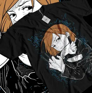 Nobara T-Shirt S-4XL Jujutsu Kaisen Kugisaki Yuji Mahito Gift Exclusive Tshirt S-4XL Sweatshirt, Hoodie, Comfort Colors