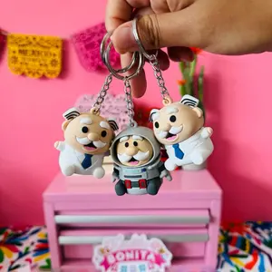 Dr Simi Pastillero Keychain - Featuring Adorable Character Designs in Various Outfits and Accessories