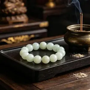 Wu Dang Refreshing Taoist-style Jade Beads | Guard Body Mind, Attract Mild Wealth Energy