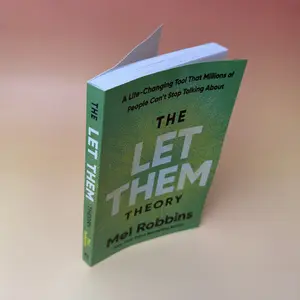 The Let Them Theory by Mel Robbins Self-Help Notebook, Office Stationery for Personal Growth and Stress Relief