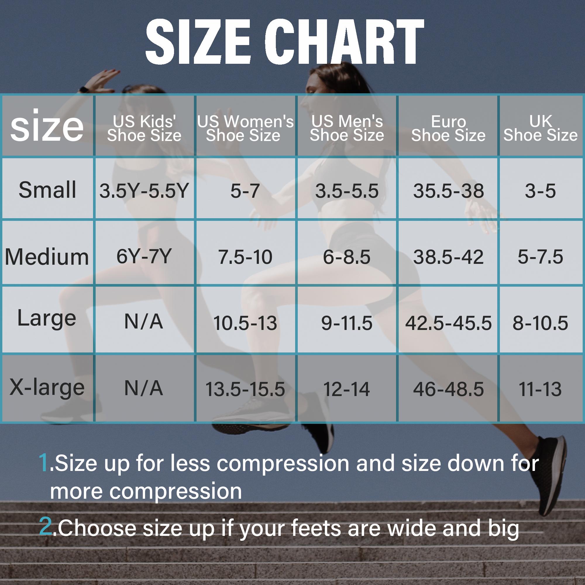 IRAMY Compression Ankle Support Socks for Women, Moisture Wicking & Cushioned for Athletic Support and Plantar Fasciitis Relief (6 Pairs)