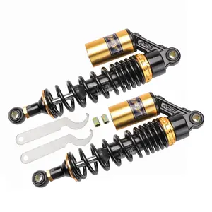 12.6'' 320mm Rear Shock Absorber Air Suspension 540LBS Motorcycle Shock for Go Kart Karting ATV UTV Drift Trike Golf Cart Quad Buggy Dune Four Wheeler Scooter Dirt Pit Bike DIY Rebuild (A Pair)