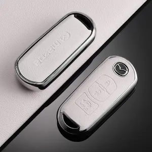For Mazda 2 3 5 6 BL BM GJ Atenza Axela Demio CX-3 CX3 CX-5 CX5 CX7 CX-7 CX-9 CX8 TPU Car Smart Remote Key Case Cover Shell Car Key Protector Car Key Holder