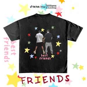 Star Slushy Noobz Best Friends Tee Shirt - Slushy Unisex Heavy Cotton Tee