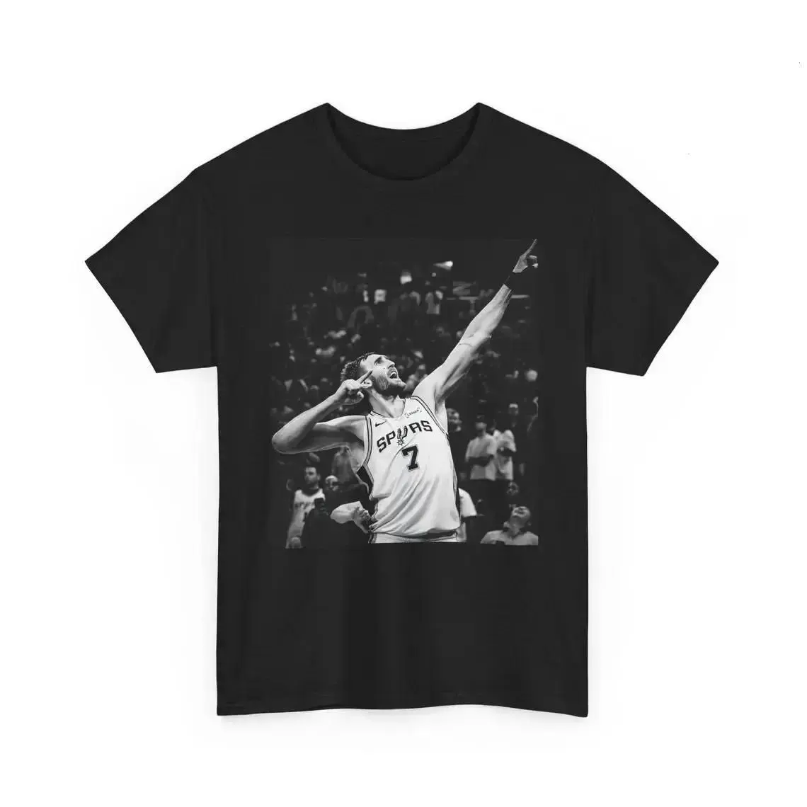 Lukeee Kornet SA, Basketball Shirt, Kornet Celebration Tee Spurs Fan Gift, Style Graphic Unisex Heavy Cotton T Shirt